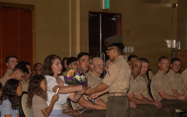 CLR-37 Headquarters Company Change of Command Ceremony