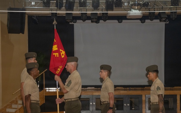 CLR-37 Headquarters Company Change of Command Ceremony