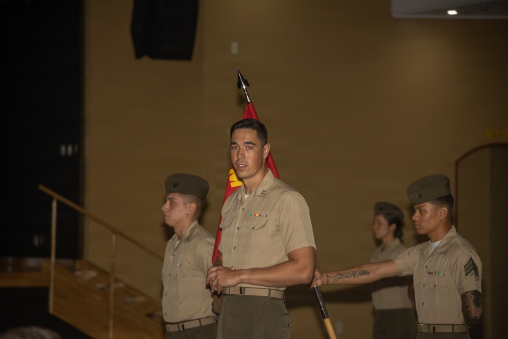 CLR-37 Headquarters Company Change of Command Ceremony