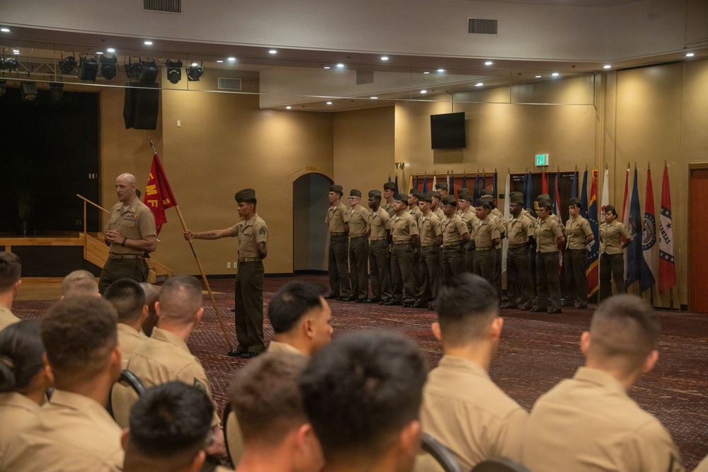 CLR-37 Headquarters Company Change of Command Ceremony