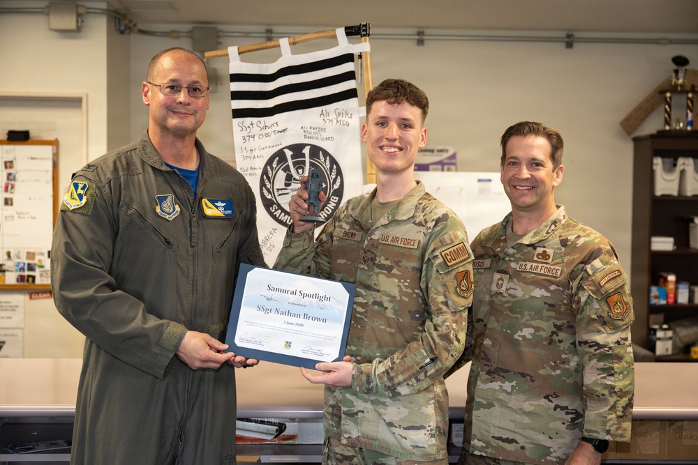 Samurai Spotlight: SSgt Nathan Brown