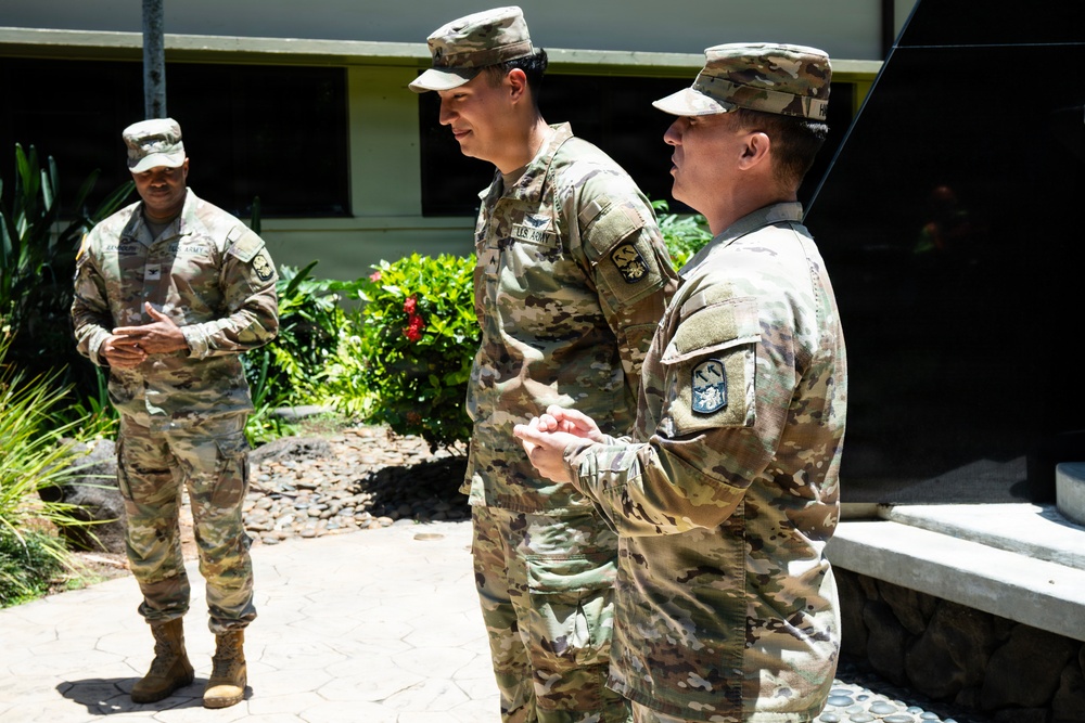 94th Army Air and Missile Defense Command G3 Soldier Promotion Ceremony