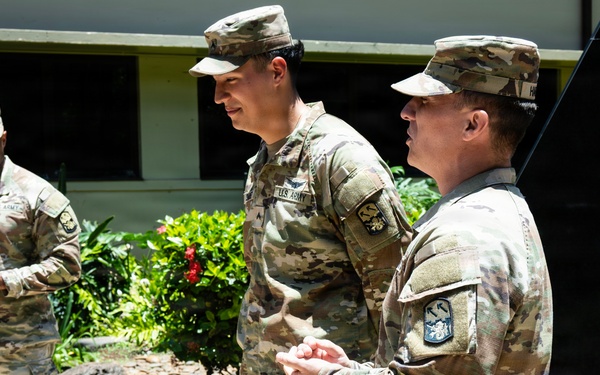 94th Army Air and Missile Defense Command G3 Soldier Promotion Ceremony