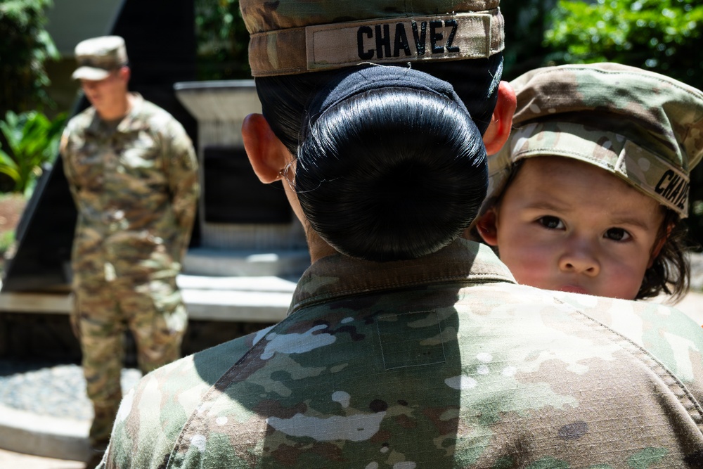 94th Army Air and Missile Defense Command G3 Soldier Promotion Ceremony