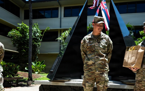 94th Army Air and Missile Defense Command G3 Soldier Promotion Ceremony