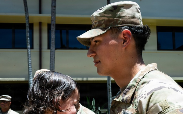 94th Army Air and Missile Defense Command G3 Soldier Promotion Ceremony