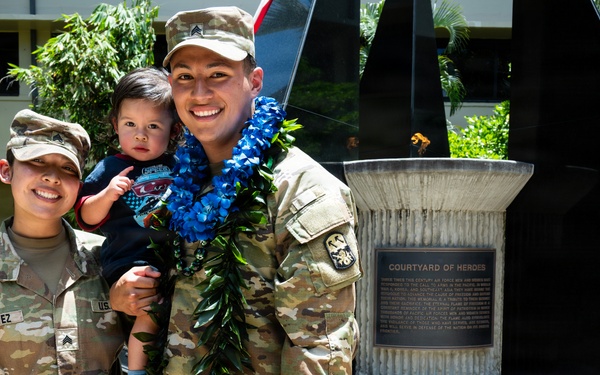94th Army Air and Missile Defense Command G3 Soldier Promotion Ceremony
