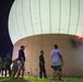 Diego Garcia satellite control ground station tracks NASA Artemis II rocket