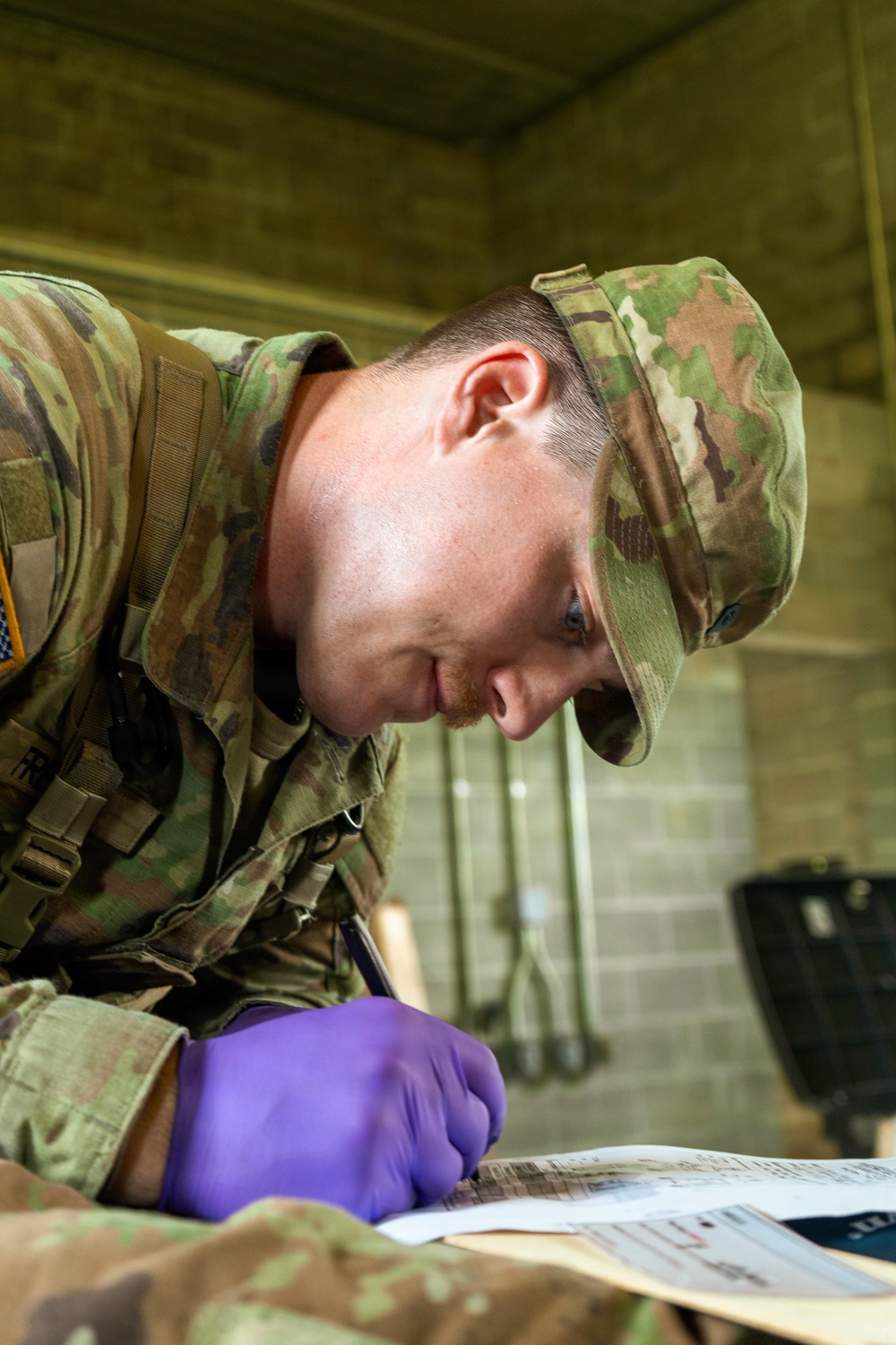 Medics Conduct Mass Casualty Evacuation Training During Annual Training