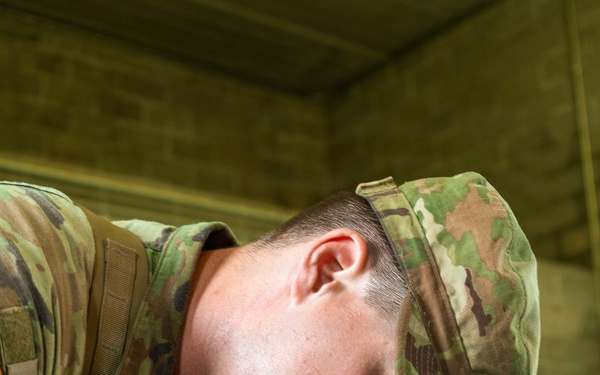 Medics Conduct Mass Casualty Evacuation Training During Annual Training