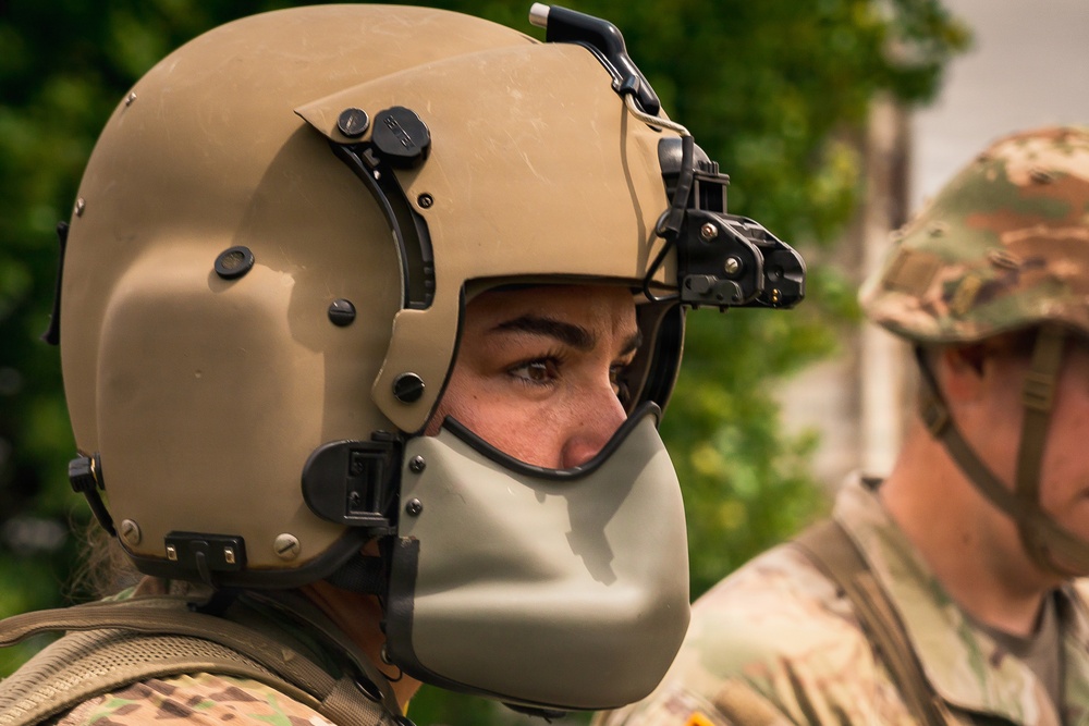 Medics Conduct Mass Casualty Evacuation Training During Annual Training