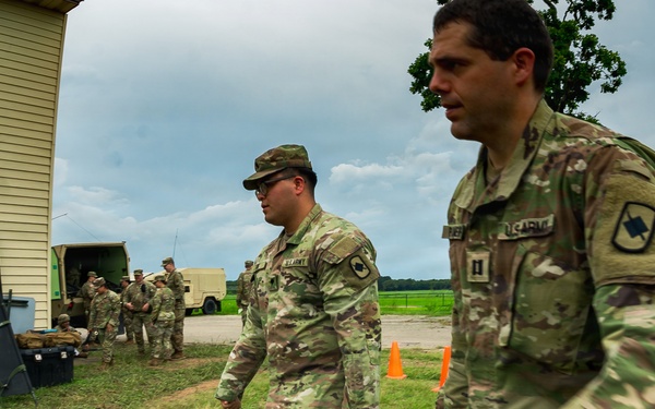 Medics Conduct Mass Casualty Evacuation Training During Annual Training