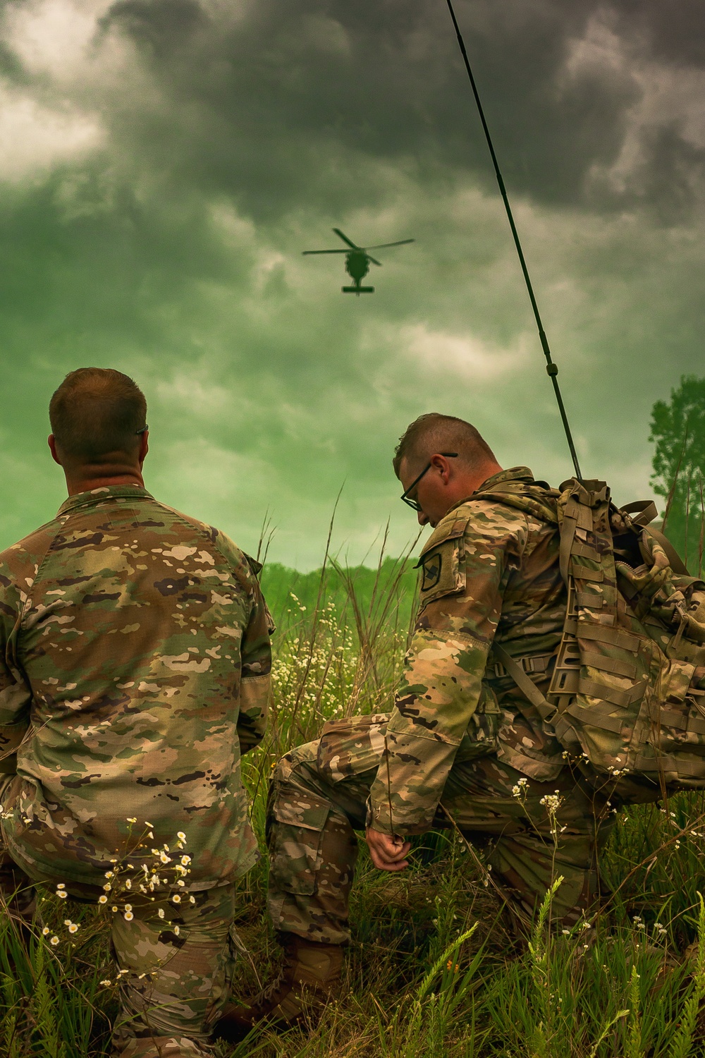 Medics Conduct Mass Casualty Evacuation Training During Annual Training