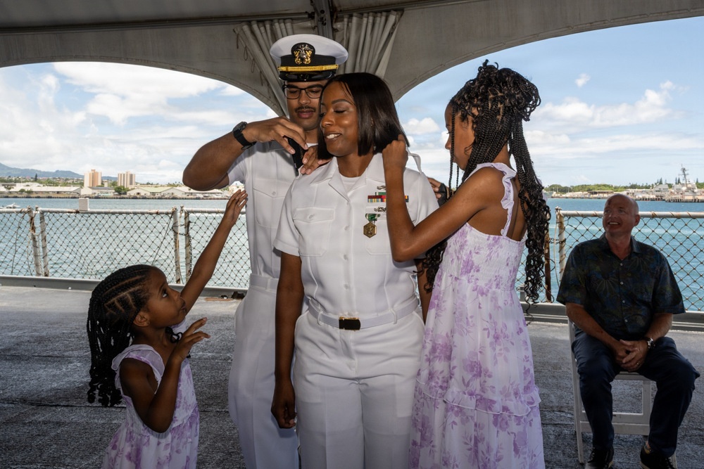 Chief Information Systems Technician Hall Commissions to Chief Warrant Officer