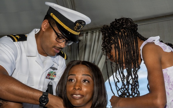 Chief Information Systems Technician Hall Commissions to Chief Warrant Officer