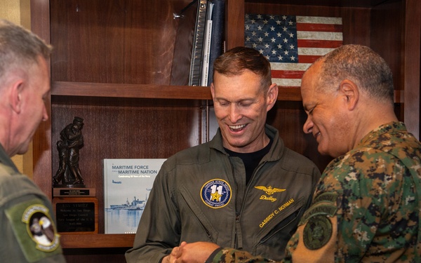 Dominican Republic Government and Military Leaders Visit Nimitz