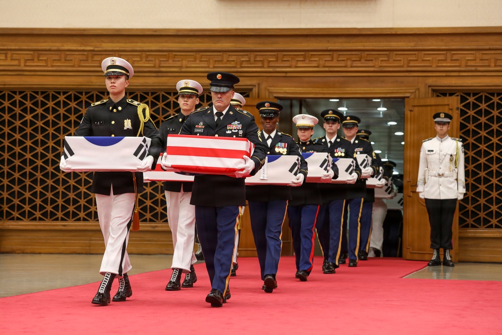 Repatriation Ceremony: 13 Service Members Return Home