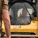 Civil engineers prepare concrete pad