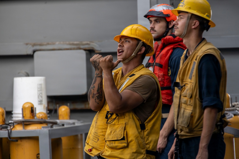 11th MEU Marines, Sailors Conduct Small Boat Operations Aboard USS Portland