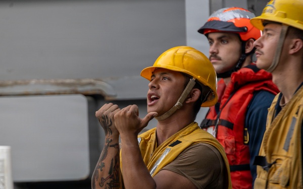 11th MEU Marines, Sailors Conduct Small Boat Operations Aboard USS Portland