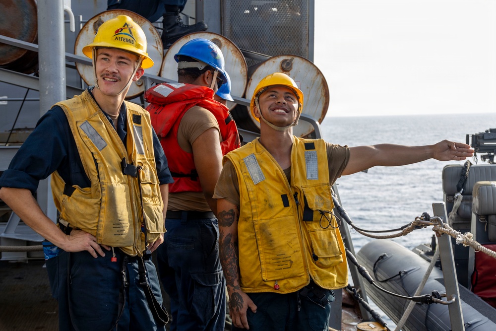 11th MEU Marines, Sailors Conduct Small Boat Operations Aboard USS Portland