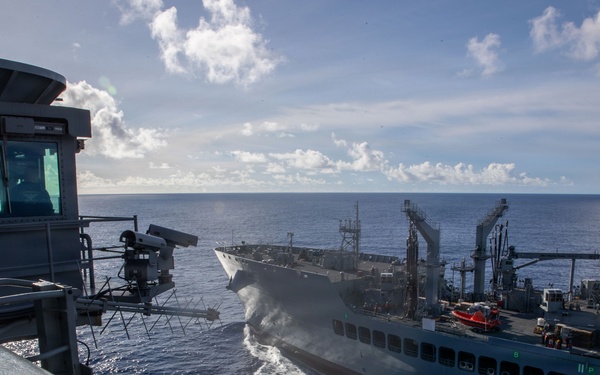 George Washington Conducts Fueling at Sea