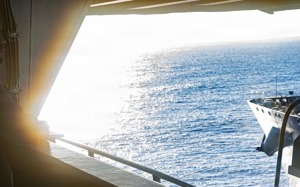 George Washington Conducts Fueling at Sea