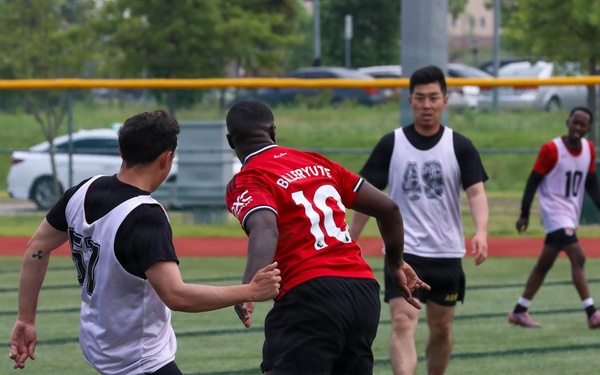 Soccer during KATUSA Friendship Week