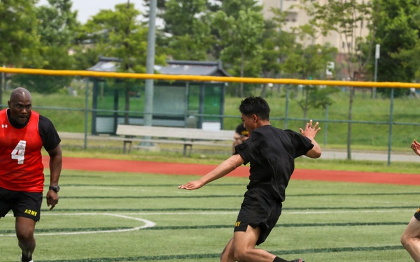Soccer during KATUSA Friendship Week
