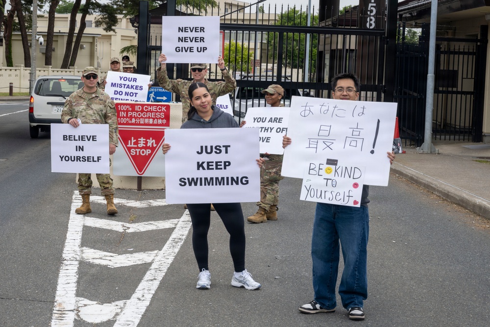 First sergeants and healthcare members advocate Mental Health Awareness Month