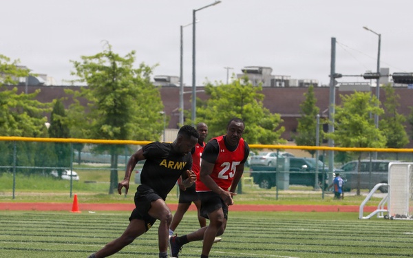 Soccer during KATUSA Friendship Week