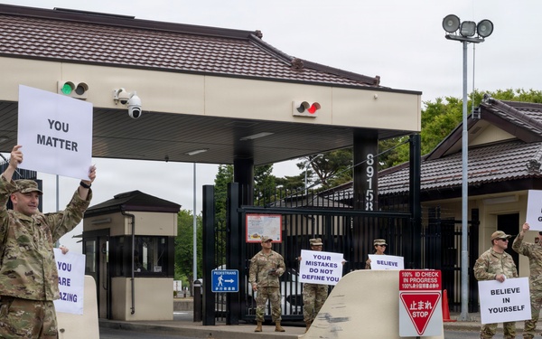 First sergeants and healthcare members advocate Mental Health Awareness Month