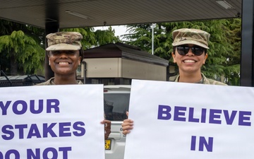 First sergeants and healthcare members advocate Mental Health Awareness Month