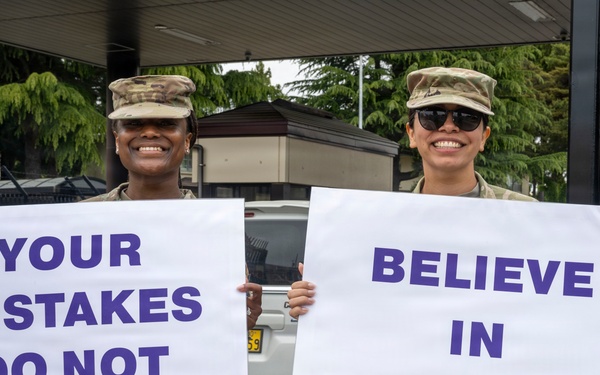 First sergeants and healthcare members advocate Mental Health Awareness Month