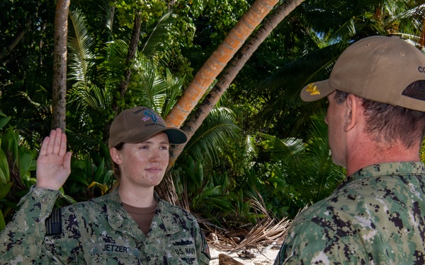 MC1 Jetzer Reenlistment