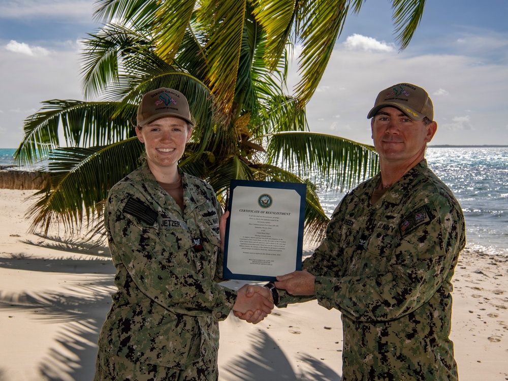 MC1 Jetzer Reenlistment