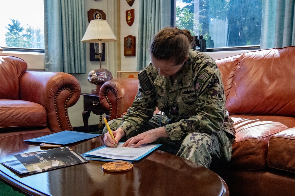 MC1 Jetzer Reenlistment