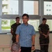 Ribbon Cutting Ceremony for New Camp Hansen Barracks