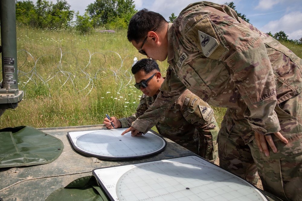 1st Armored Division mortar crews conduct live-fire training in Bulgaria