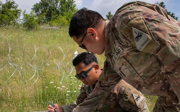 1st Armored Division mortar crews conduct live-fire training in Bulgaria