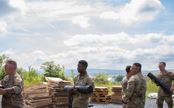 1st Armored Division mortar crews conduct live-fire training in Bulgaria