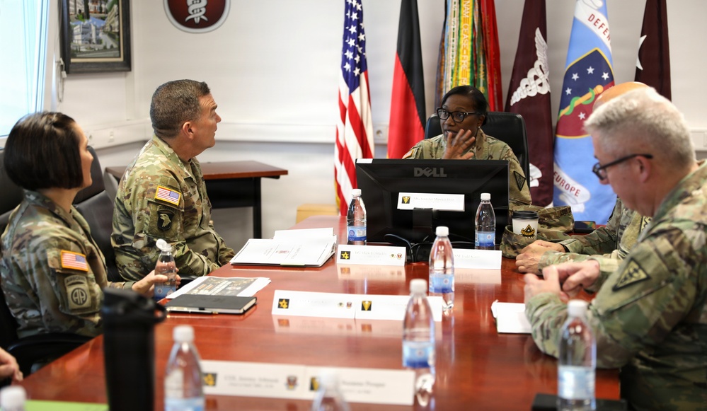 Medical Readiness Command, Europe hosts 3rd Theater Medical Command leaders