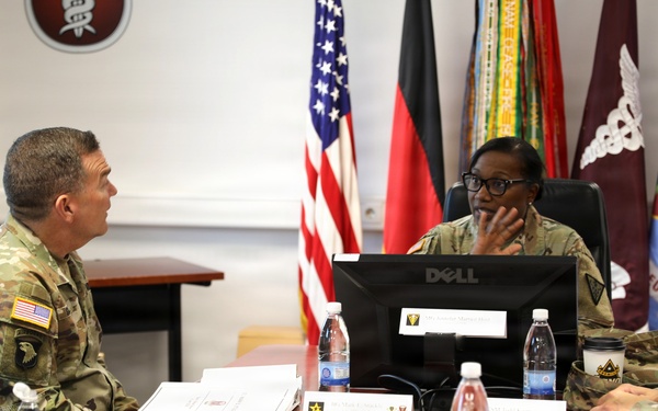 Medical Readiness Command, Europe hosts 3rd Theater Medical Command leaders