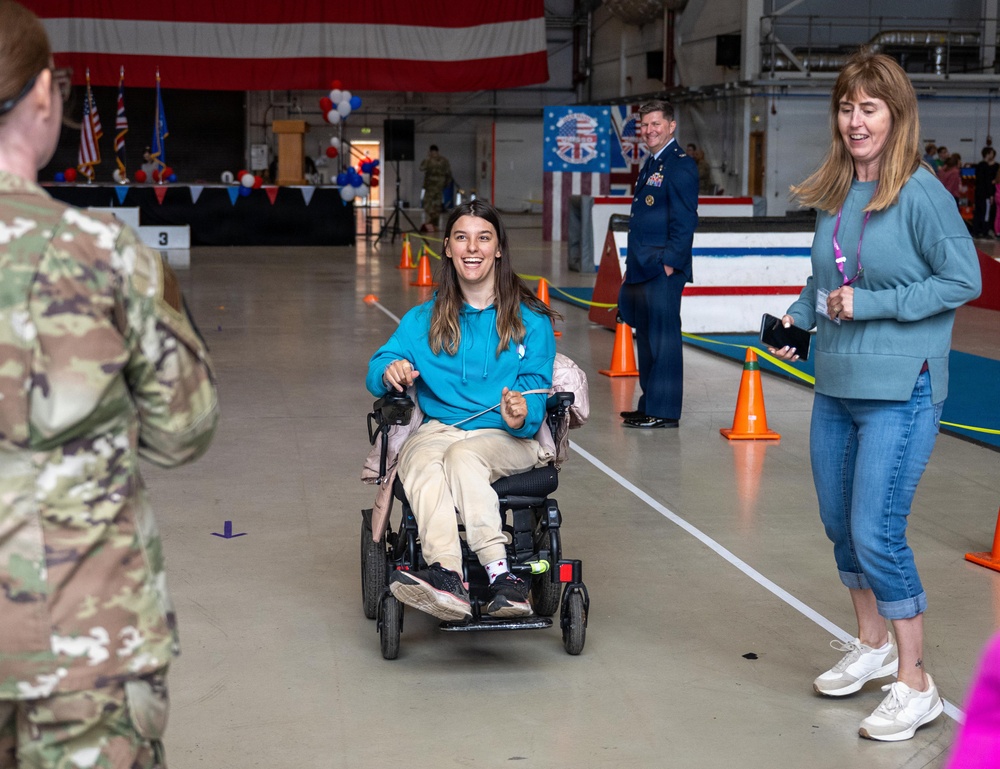 Team Mildenhall holds 43rd annual Joan Mann Special Sports Day