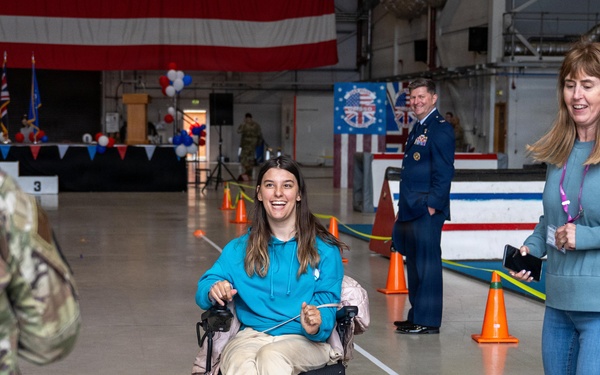 Team Mildenhall holds 43rd annual Joan Mann Special Sports Day