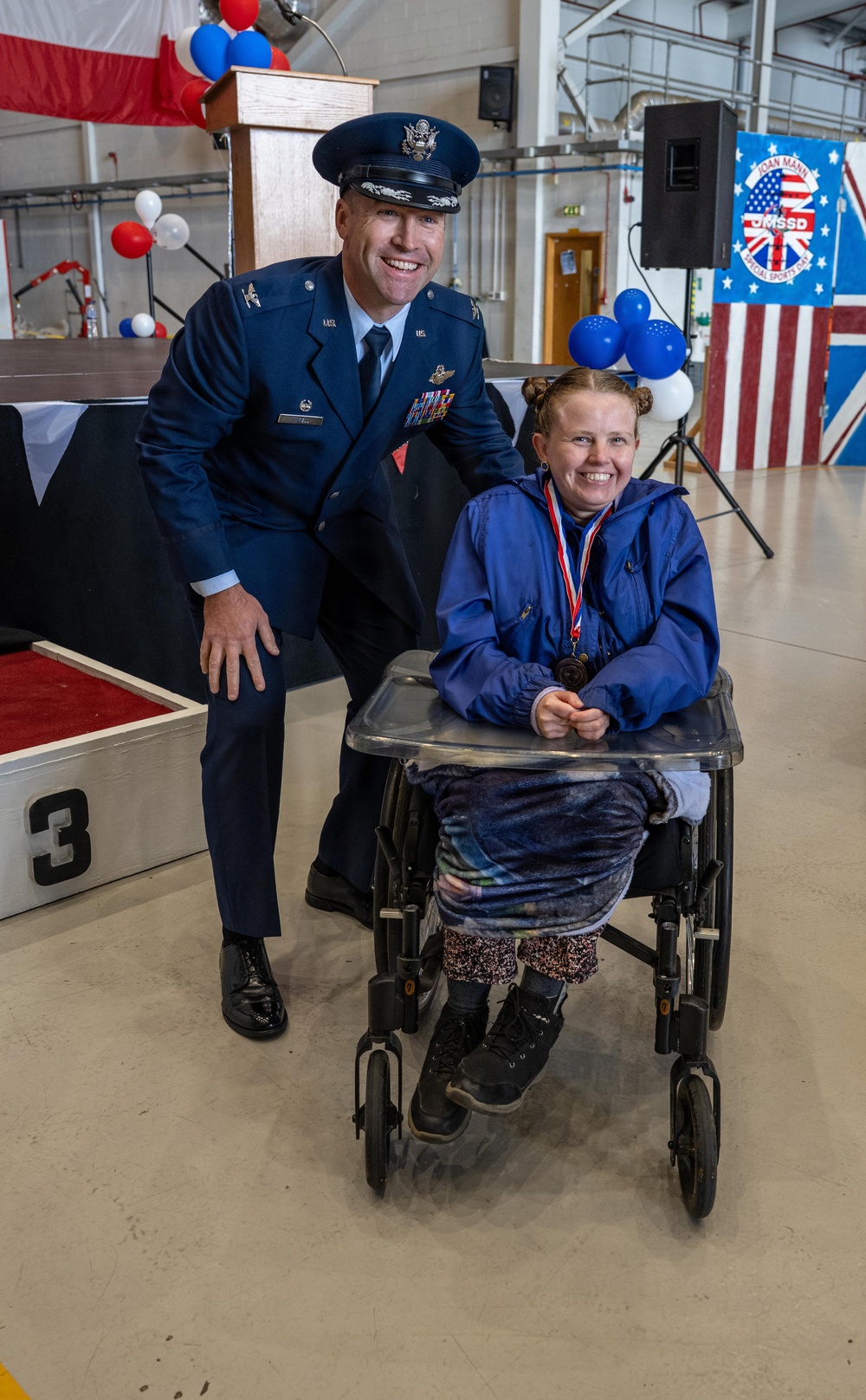 Team Mildenhall holds 43rd annual Joan Mann Special Sports Day