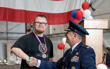 Team Mildenhall holds 43rd annual Joan Mann Special Sports Day