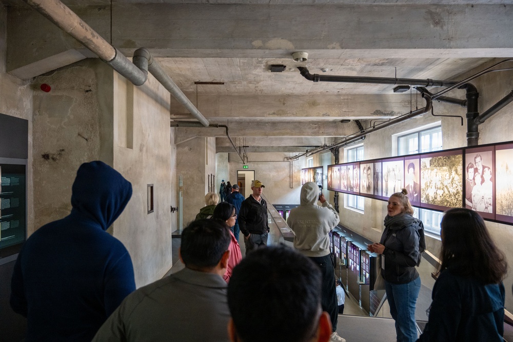 7th ATC Soldiers and Civilians Visit Flossenburg Concentration Camp