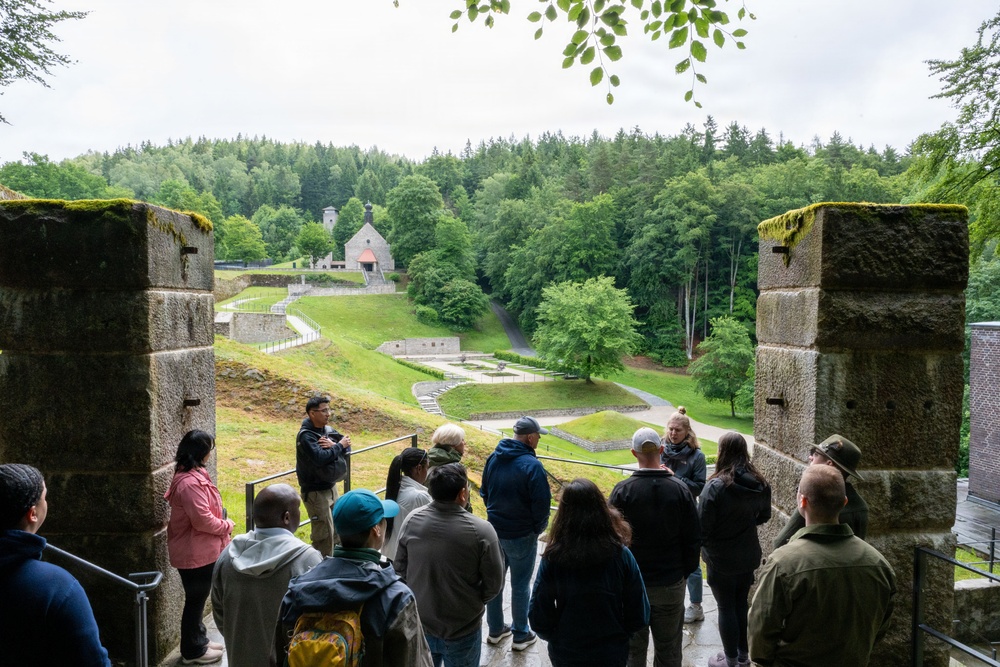7th ATC Soldiers and Civilians Visit Flossenburg Concentration Camp