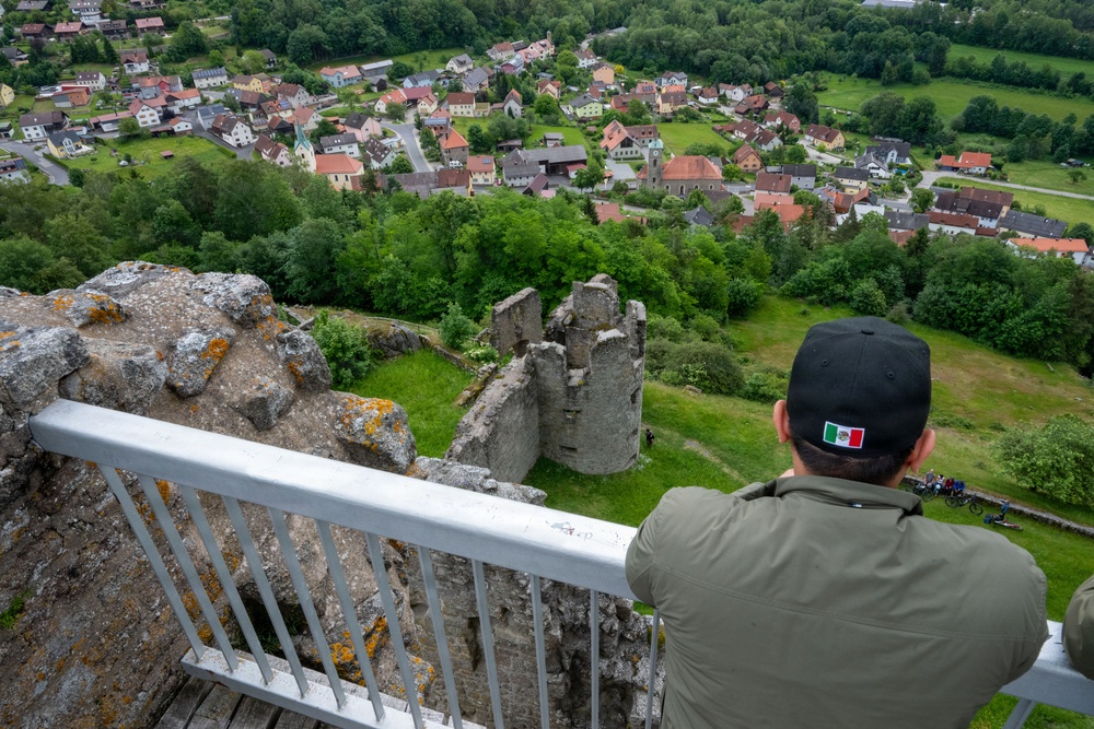 7th ATC Soldiers and Civilians Visit Flossenburg Concentration Camp